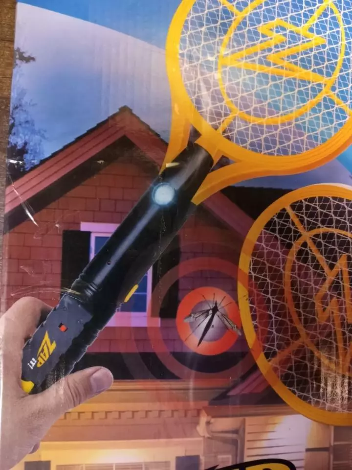 Zap racket best sale rechargeable bug zapper