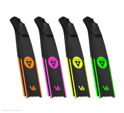 UNDISCLOSED Alchemy V3-30 carbon fins (footpockets not included)