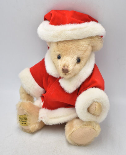 Merrythought Mohair Christmas Teddy Bear – Limited Edition – 26cm