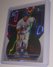 2023  Bowman #BCP-148 Kenedy Corona Chrome Lava Refractor /399 Houston ASTROS