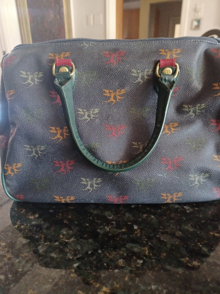 VINTAGE PIERO GUIDI HANDBAG WITH ANGELS, MADE IN ITALY - Image 4 of 4