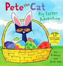 Pete the Cat: Big Easter Adventure - Hardcover By Dean, James - VERY GOOD