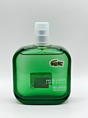 EAU DE LACOSTE L.12.12 VERT RELAXED DECONTRACTE BY LACOSTE 100ML EDT SPRAY
