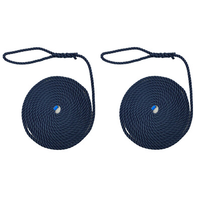 Festmacherseile, Kettfäden, Leinen, Yachten/Kanal Softline Seil - Service Pack 2 Stück.