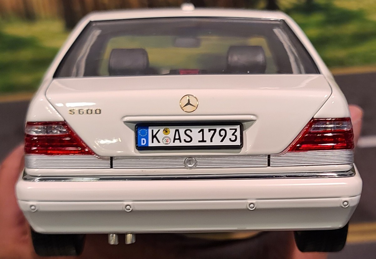 ノレブ 1/18 メルセデスベンツ S600 1998 White ノレブ 1/18