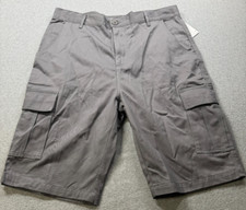 Original Blue Rock Mens Cargo Shorts 36 Dk Gray 6 Pkt NWT