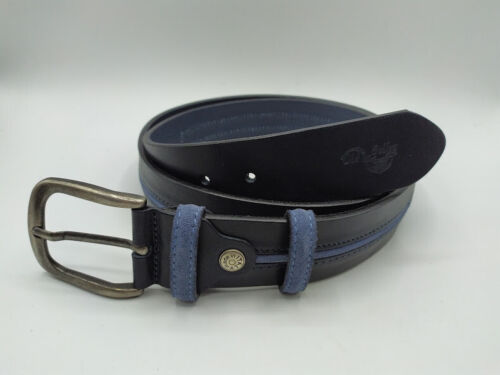 Cintura Sportiva Uomo con Inserto centrale da 4 cm. in Vera Pelle Made in Italy - Imagen 1 de 54