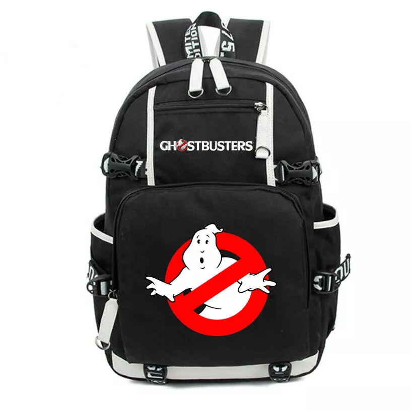 Ghostbusters Backpack Teenagers Children School bag Mochila Laptop Travel  bag