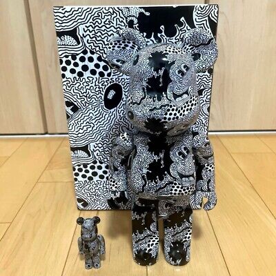 BE@RBRICK Keith Haring Mickey Mouse 100% & 400% Action BE@RBRICK Keith Haring Mickey Mouse 100% & 400% Action
