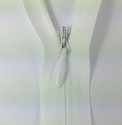 Cerniere in nylon invisibili nascoste, cerniera invisibile 12"", 14"", 16", 18", 20"", 22 pollici - Foto 12 di 49
