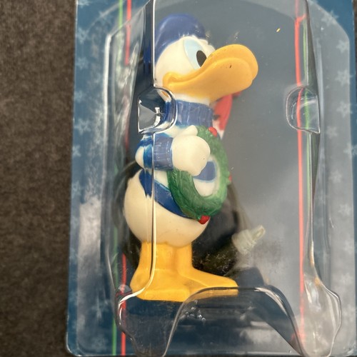 VTG 90s Donald Duck Christmas Ornament Disney SANTAS BEST EZ LIGHT ILLUMINATED - Picture 3 of 7