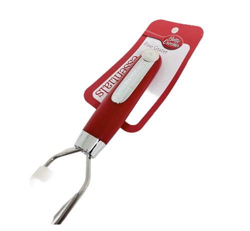 BETTY CROCKER Fine Grater 36cm Red Zester Lemon Ginger Lime Orange NEW - Picture 3 of 6