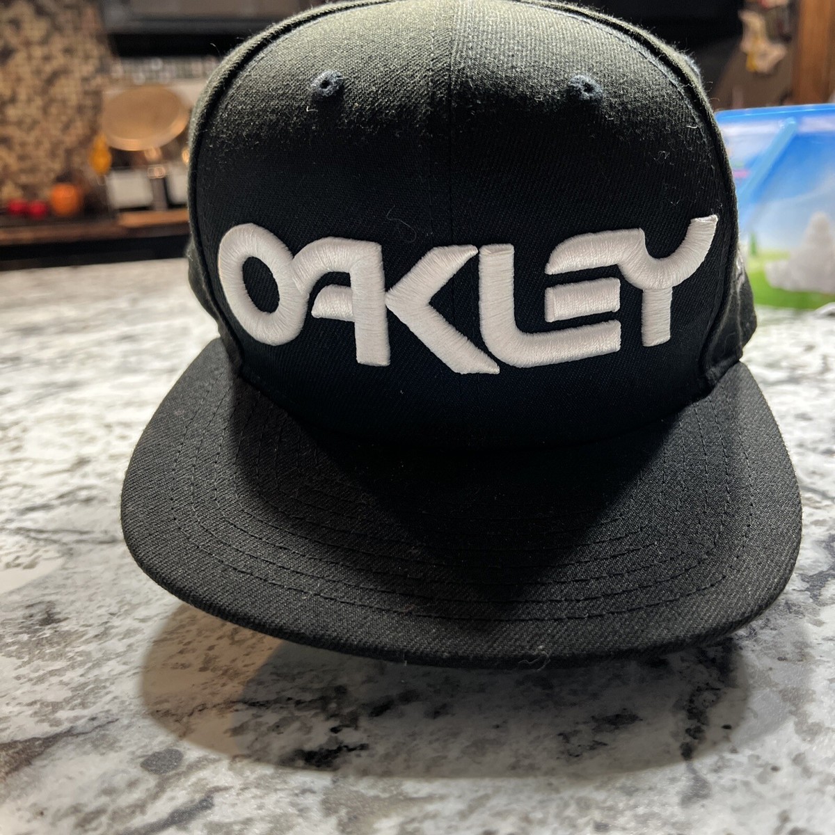 Oakley Hat Snapback New Era 9Fifty Black Adjustable 6 Panel