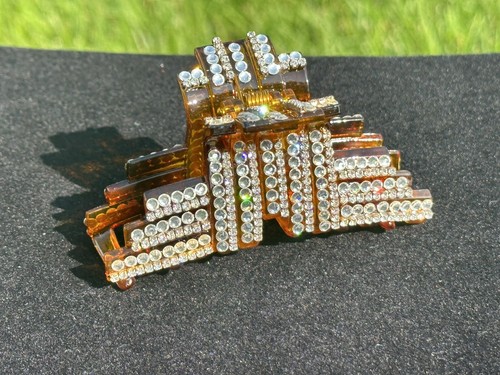Brand New Gorgeous Hair Clip Claw w Shinny Crystals Hair Accessories US Seller - Picture 4 of 9