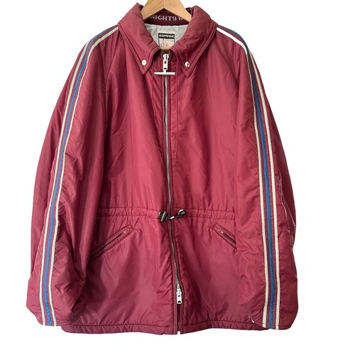 Mighty-Mac Vintage Windbreaker Jacket Color Block Full Zip Men's