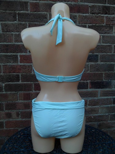 F&F light green halterneck bikini, size 12 - Picture 3 of 3