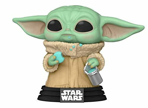 POP Funko Star Wars: The Mandalorian - The Child Grogu with Cookie Multicolor