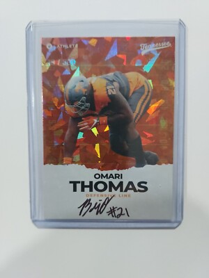 2023 ONIT - On-Card AUTO - Omari Thomas 18/300 Tennessee Volunteers