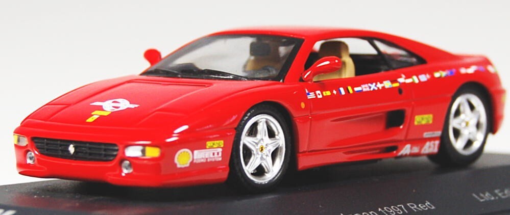 【ixomodels】FERRARI F355 World Tour 1997 IXO 1/43 Ferrari F355 GTB World Tour Japan 1997 50th Limited