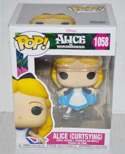 Funko POP! Disney Alice in Wonderland Alice Curtsying #1058 Vinyl Figure MINT🔥