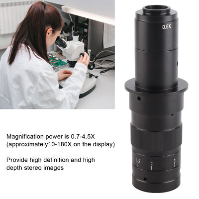 25mm 180X C-Mount-Objektiv Einstellbares Monokular-Objektiv Für
