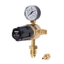 Image of Draper Industrial Gas Bottle Regulator With Single Gauge, 300 Bar - 70151