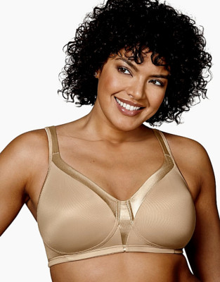 New Bra Playtex 18 Hour Sleek & Smooth Wirefree Nude US4803 MSRP-$36.00 46C