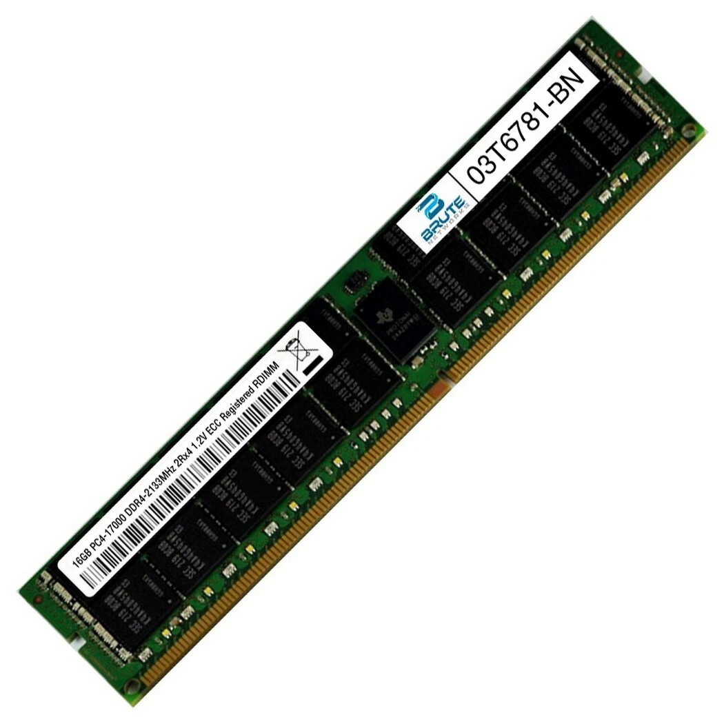 03T6781 - Lenovo Compatible 16GB PC4-17000 DDR4-2133MHz 2Rx4 1.2V 