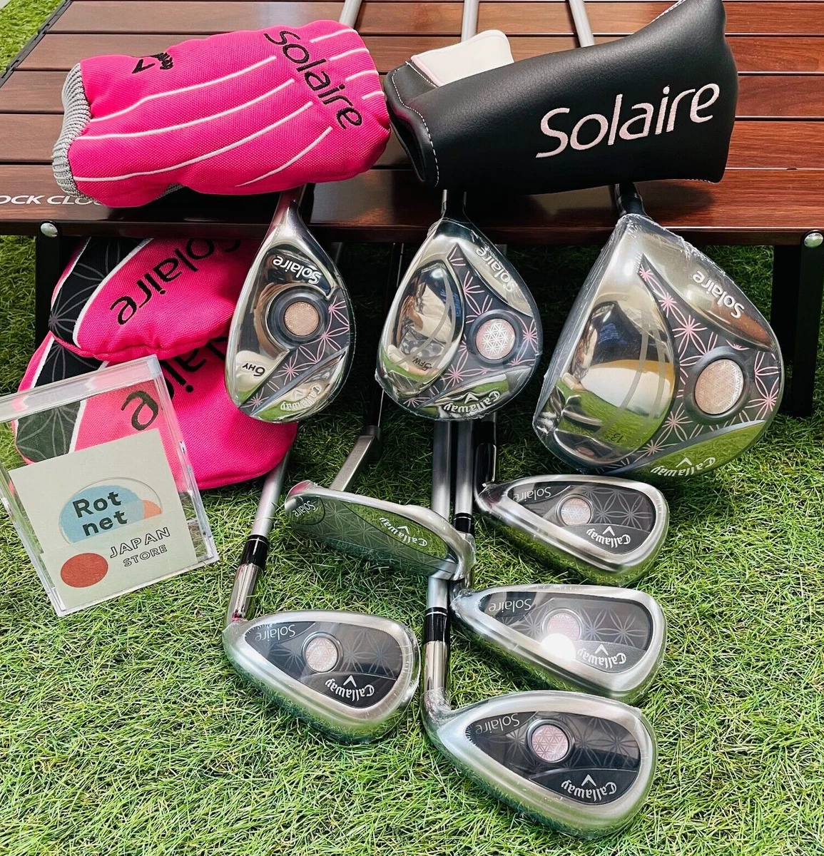 Callaway Ladies Solaire Full Club Set 8Pcs RH No caddy bag NEW Current product