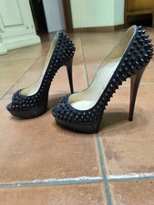 Lady Peep Spikes-Louboutin-Gr.40-Lila-Absatz ...