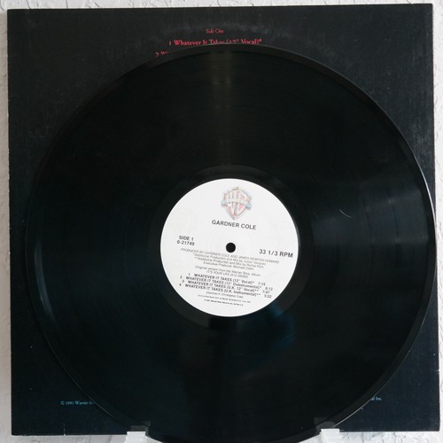 Gardner Cole - Whatever It Takes 1991 (VG+-VG+) - Picture 3 of 4