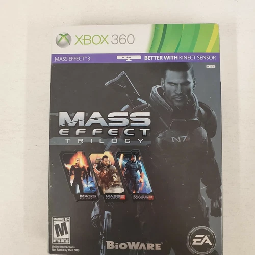 Mass Effect Trilogy (Microsft Xbox 360) Tested Fast Shipping 
