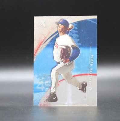 2002 Fleer E-X PEDRO MARTINEZ Acetate Card #89 Boston Red Sox