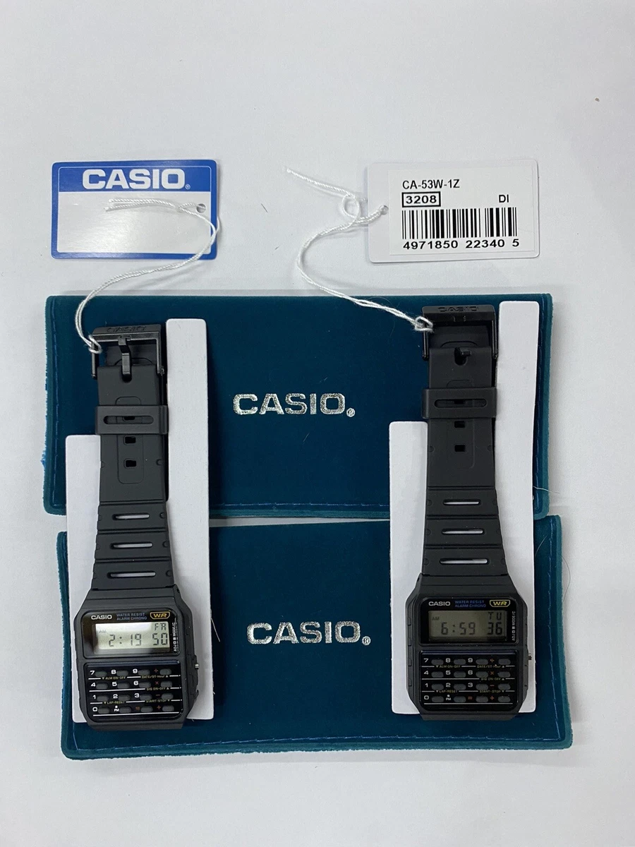 Edificio Seiko - CASIO CALCULADORA CA 53W 1Z $35.00 El CA-53W-1 es similar  al reloj CA-50 de Marty McFly de Regreso al futuro y es el reloj con  calculadora más popular. Fue