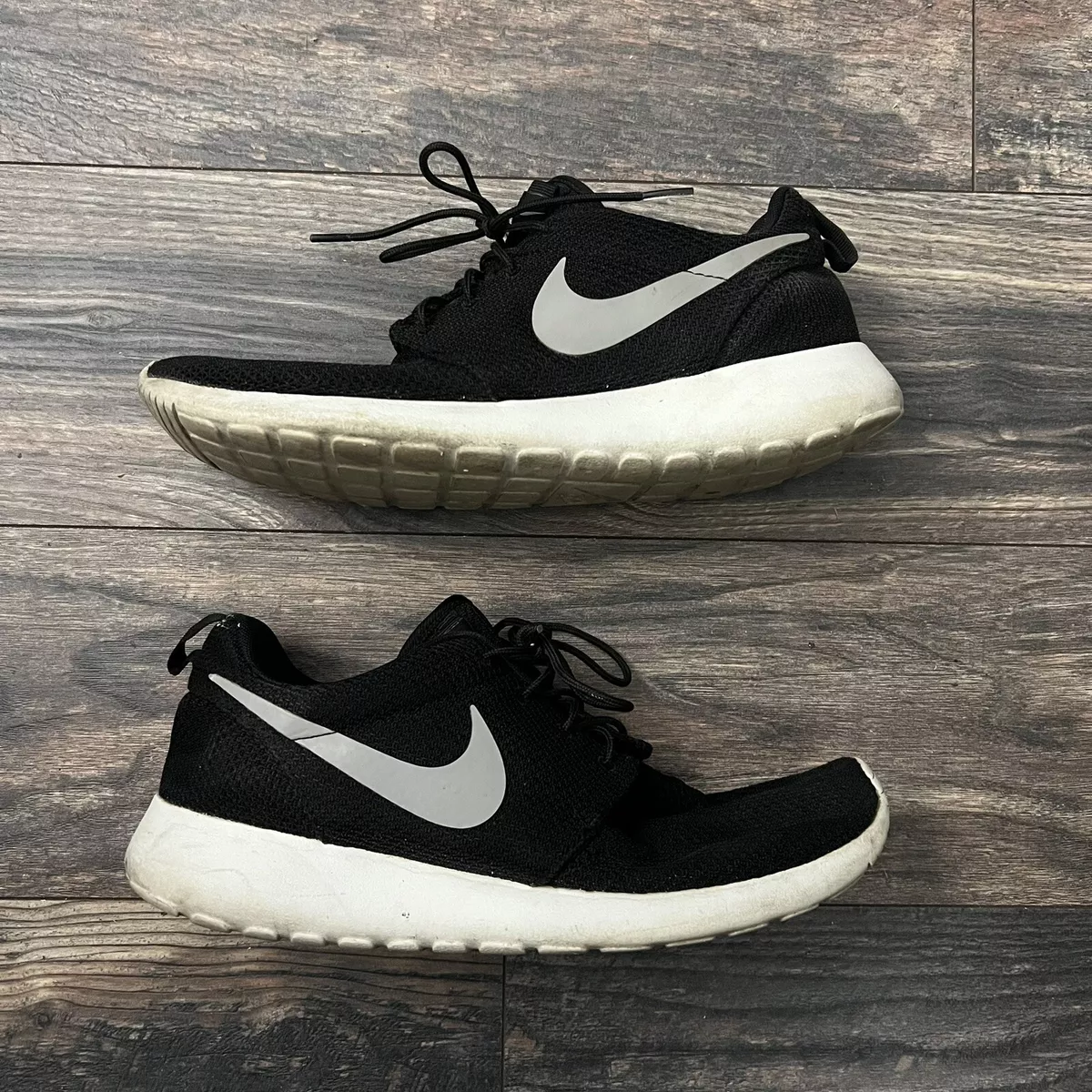 Bijzettafeltje Vader fage Broederschap Nike Roshe Run Men's Size 9.5 Black White Gray Running Shoes 511881-004 |  eBay