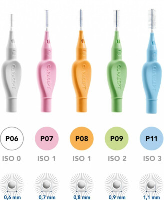 Curasept Interdental Brush Range Proxi Prevention 50pk For Narrower Spaces