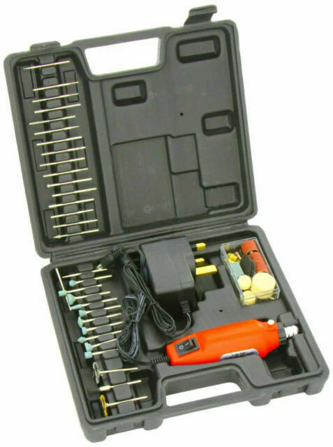 60PC MINI DRILL GRINDER ELECTRONICS HOBBY CRAFT DIY MODEL MAKING TOOL 67096 - Image 4 of 4