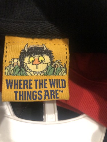 Where The Wild Things Are Boys Size 2 Tracksuit 3 Piece Set New Black Red Top - Picture 7 of 8