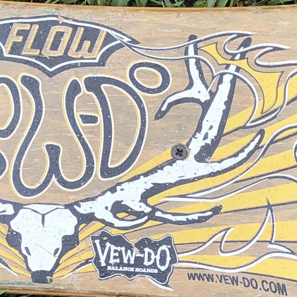 Tabla de equilibrio de flujo Flow VEW-DO SIN RODILLO AÑOS 90 Skateboarding Foto 4 de 4