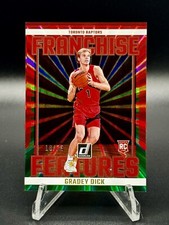 Donruss Gradey Dick RC Franchise Features Red/Green Lazer Holo /75 Jersey Match 