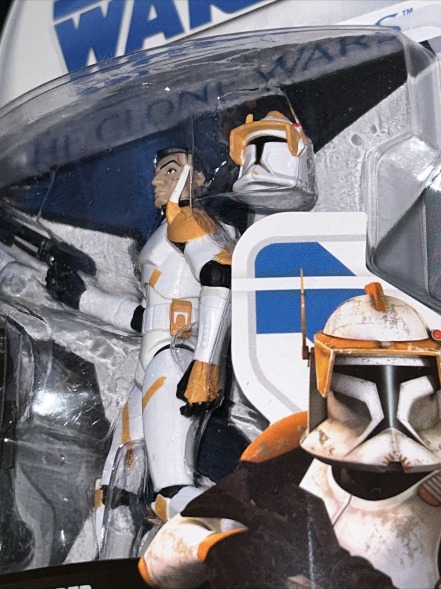 Hasbro Star Wars Clone Wars Animated No. 10 Clone Commander Hasbro Star Wars Clone Wars Animated No. 10 Clone Commander