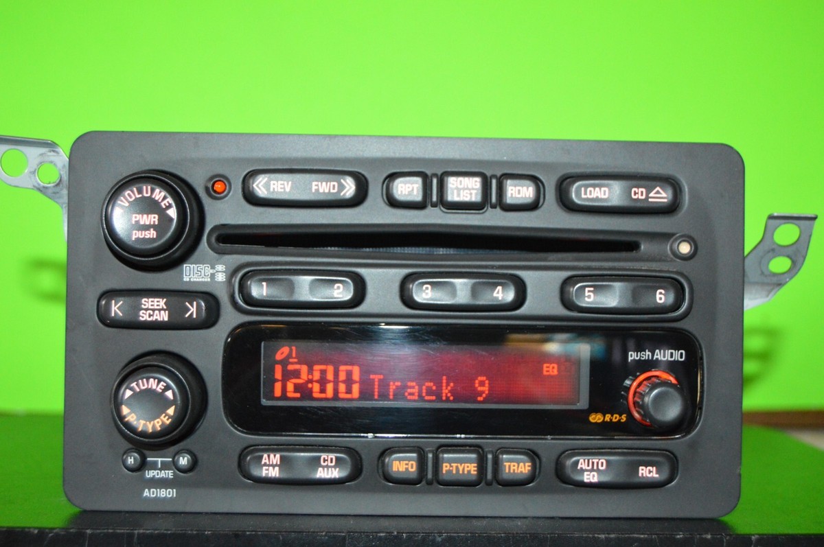 2003-2007 Pontiac Vibe 2 DIN 4 Channel Factory 6 Disc CD