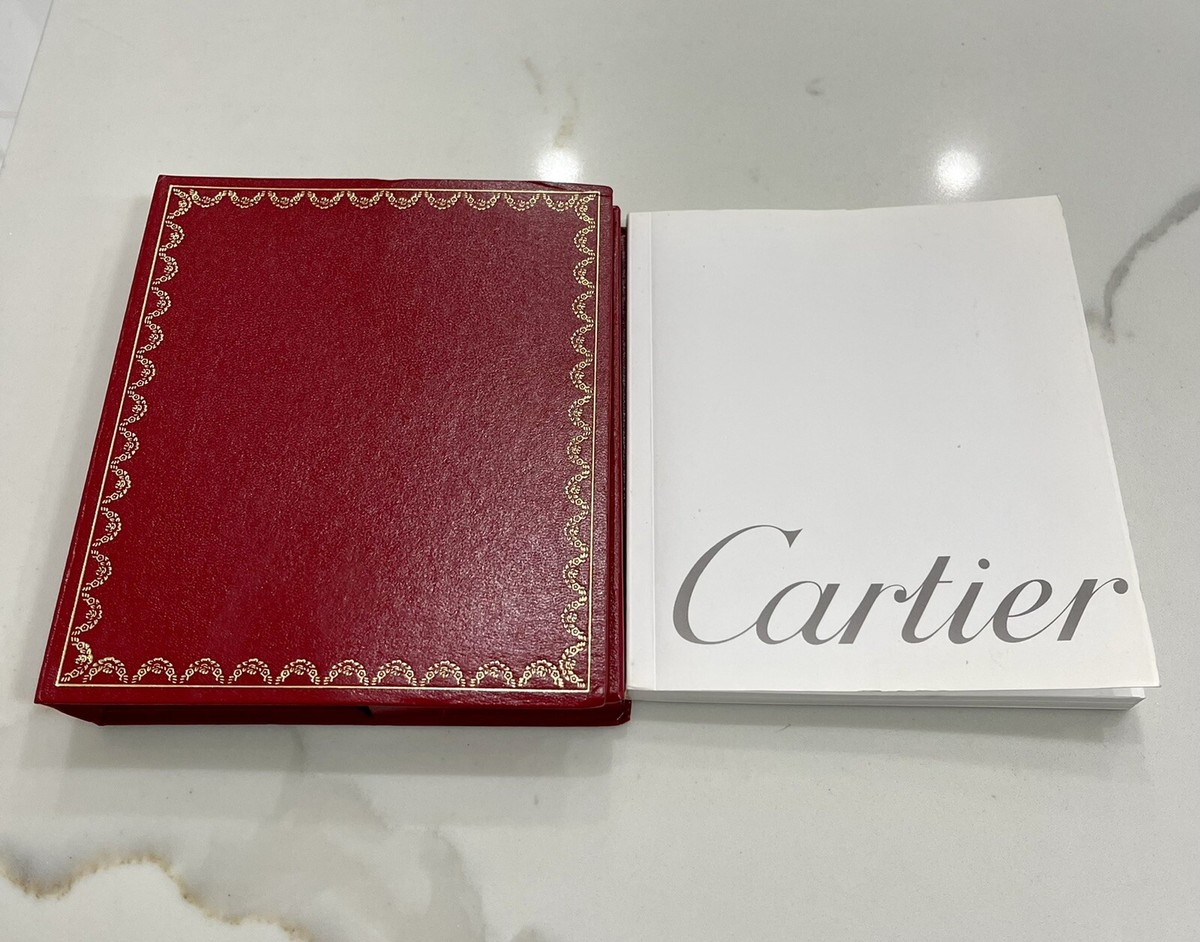 Genuine Cartier Pasha Booklet PCWA4195 Manual + Double