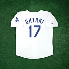 Shohei Ohtani Los Angeles Dodgers Cooperstown Home White Jersey w/ Patch