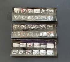 Set of 3 VTG Contact Sheets By Arthur B. Rickerby Of 1960 Army/ Air Force Game