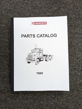 1999 2000 2001 2002 2003 Kenworth T800 Semi Truck Parts Catalog Manual