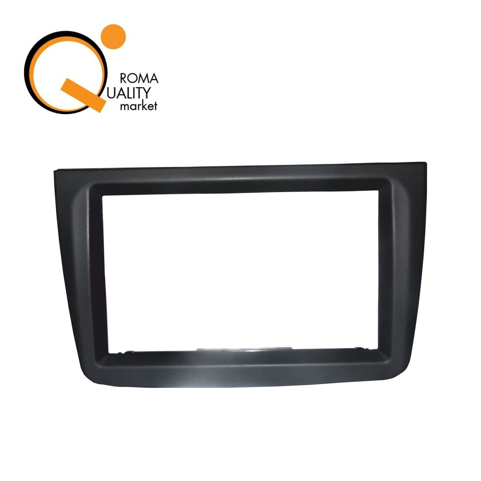 Mascherina Autoradio Masterline 2 DIN Fit Alfa Romeo Mito >'12 Colore Nero