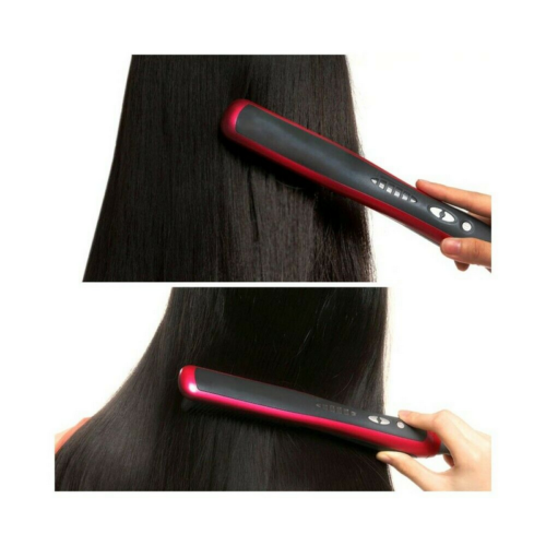 SPAZZOLA LISCIANTE ELETTRICA PER CAPELLI PIASTRA TEMPERATURA 130 - 200 GRADI - Foto 5 di 7