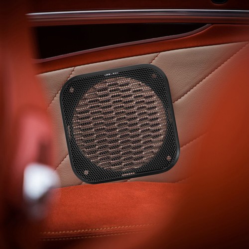 2 Pcs Square Horn Mesh Cover Subwoofer Grille Speaker Protection Protector - 第 5/12 張圖片