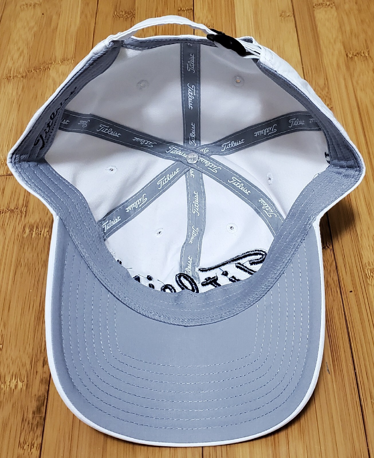 Titleist Hat Cap Strapback White Embroidered Logo… - image 6